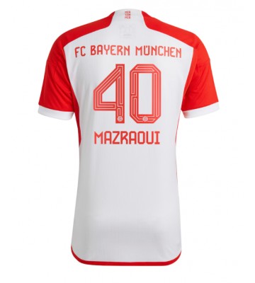 Bayern Munich Noussair Mazraoui #40 Hemmatröja 2023-24 Kortärmad